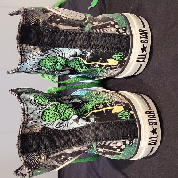 Converse Chucks high tops Killer Croc DC comics mens 10 streetwear - Picture 7 of 9